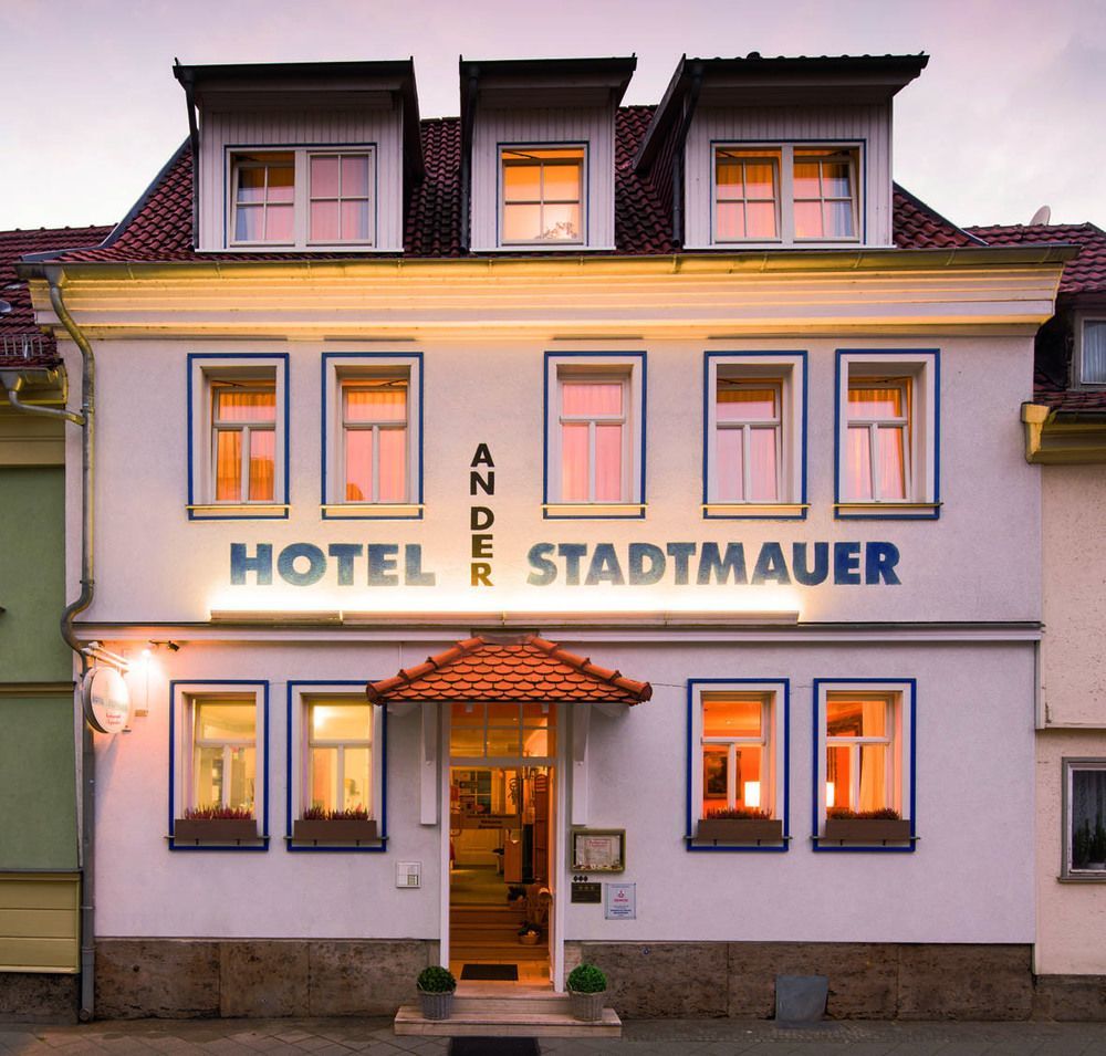 Hotel An Der Stadtmauer Мюльхаузен Экстерьер фото